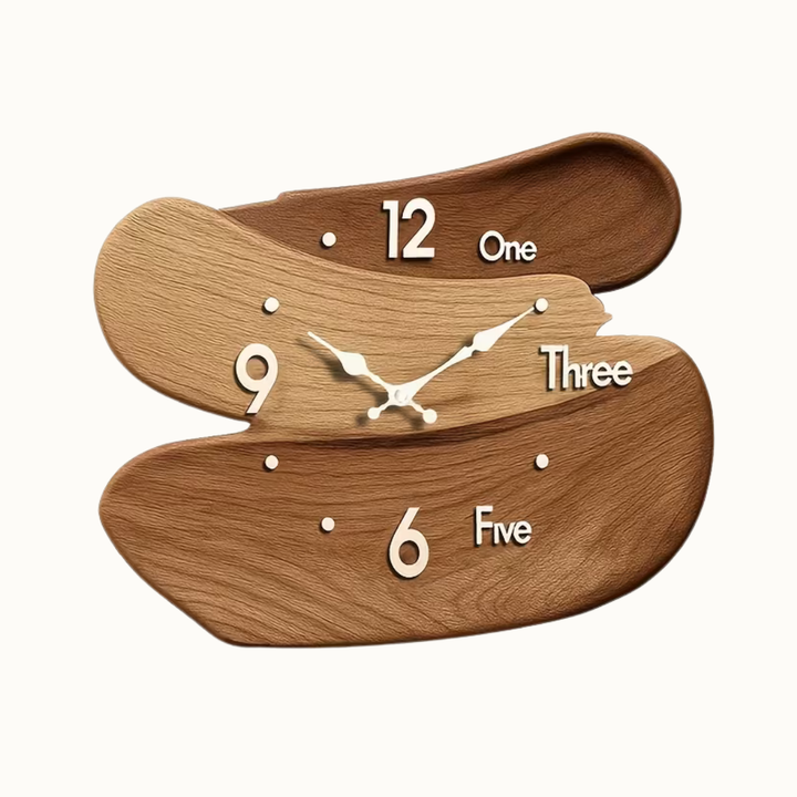 Byron | Wooden Artistic Wall Clock
