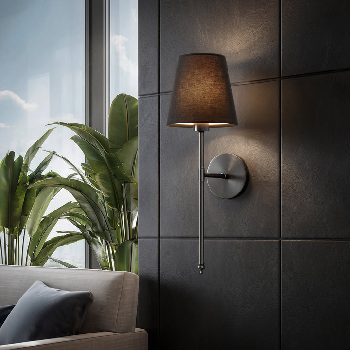 WIRELESS DARK WALL SCONCES (SET OF 2)