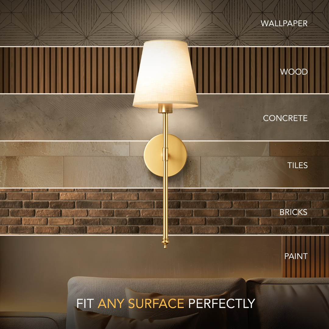 WIRELESS SAND WALL SCONCES (SET OF 2)