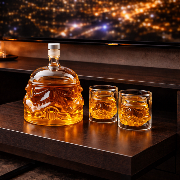 Whisky Bottle - Set Bottle and Glass Edition