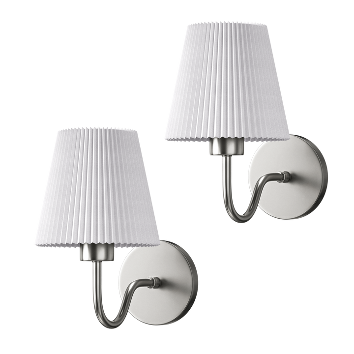 CURVED WIRELESS WALL SCONCE