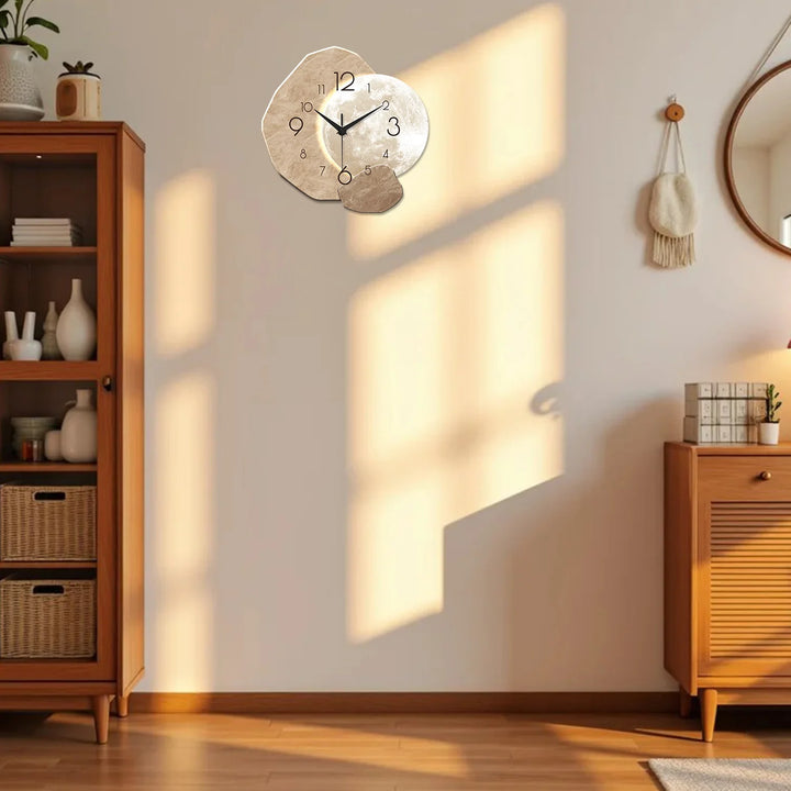 Kyoto | Moon Wall Clock with Minimalist Design