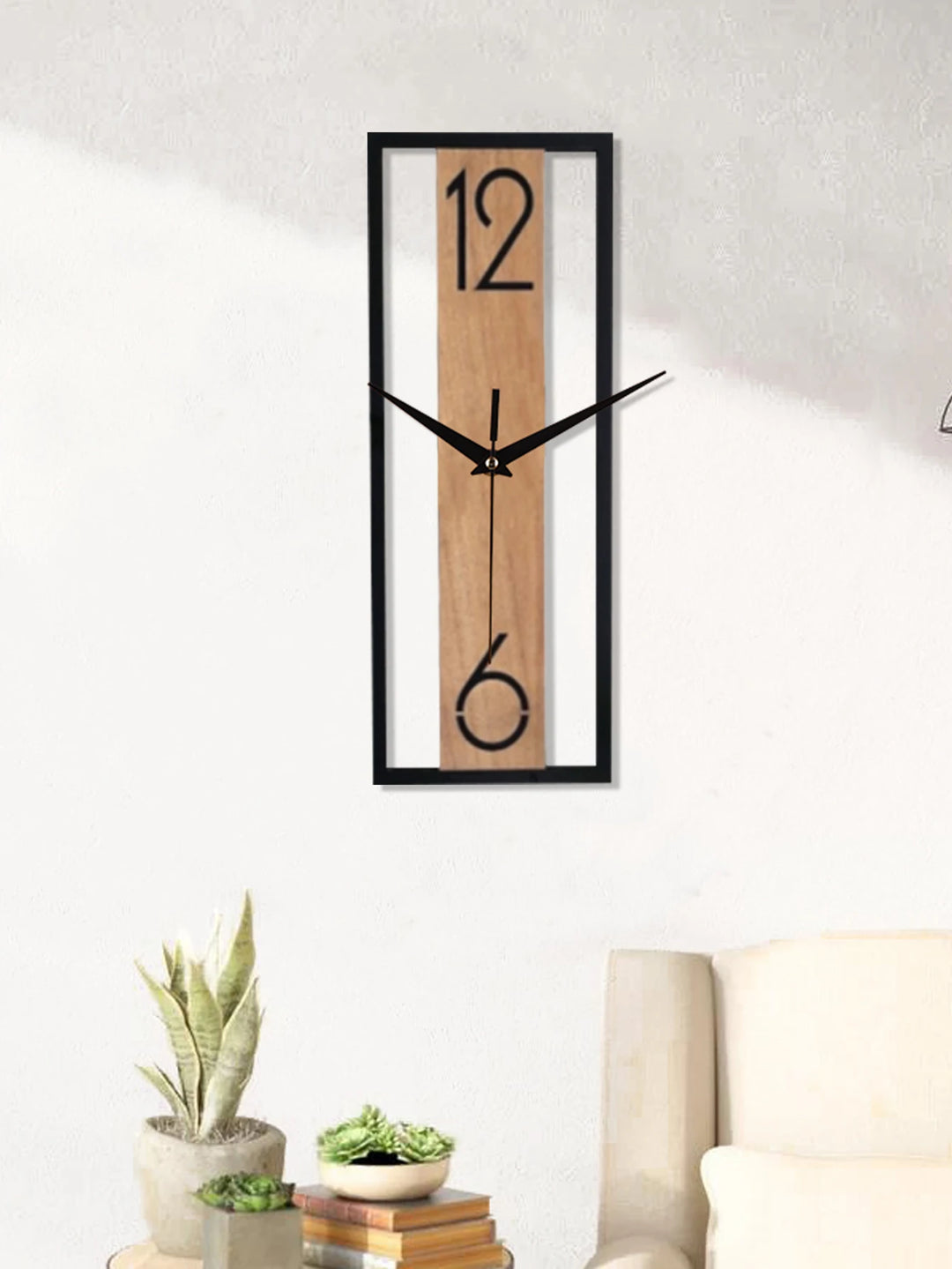Copenhagen | Vertical Wooden Wall Clock