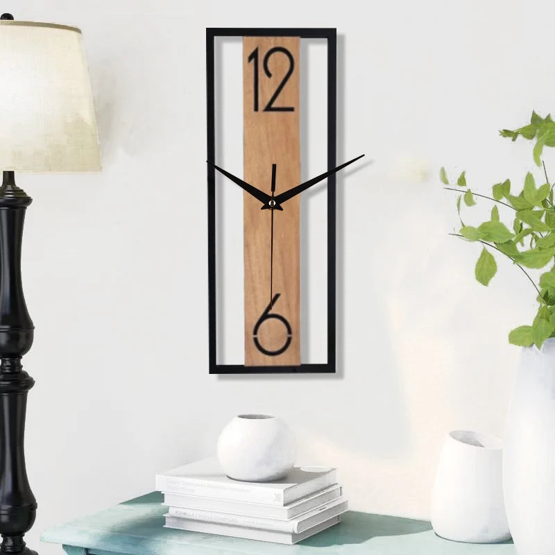 Copenhagen | Vertical Wooden Wall Clock