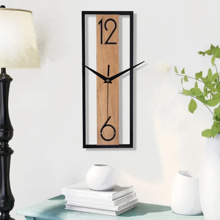 Copenhagen | Vertical Wooden Wall Clock