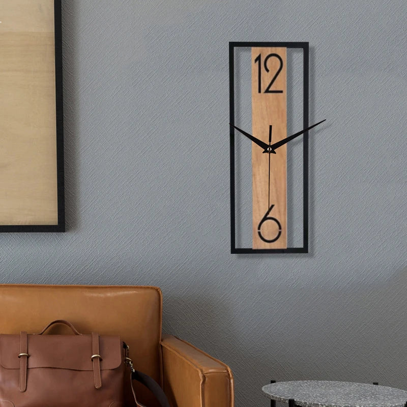 Copenhagen | Vertical Wooden Wall Clock