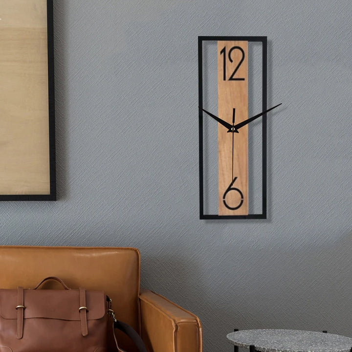 Copenhagen | Vertical Wooden Wall Clock