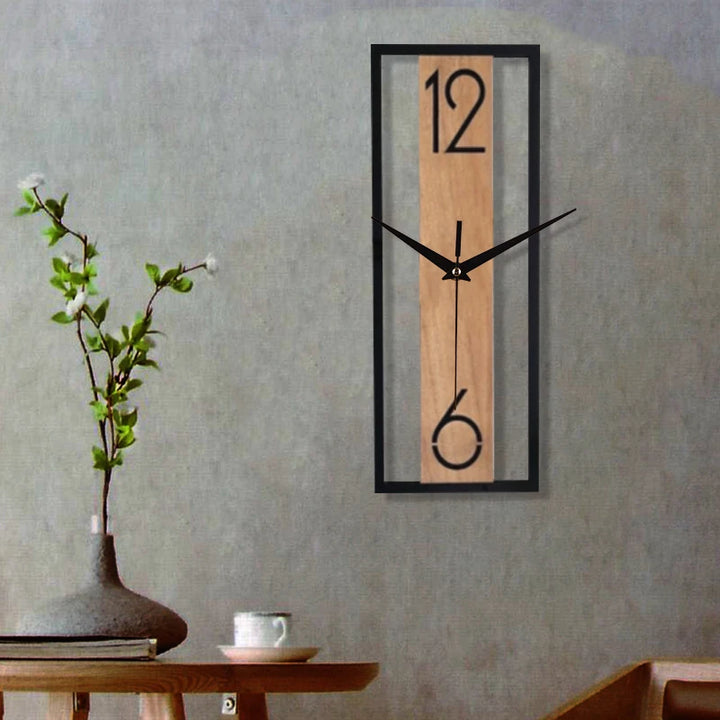 Copenhagen | Vertical Wooden Wall Clock