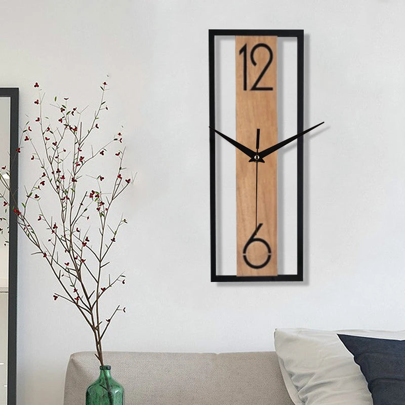 Copenhagen | Vertical Wooden Wall Clock