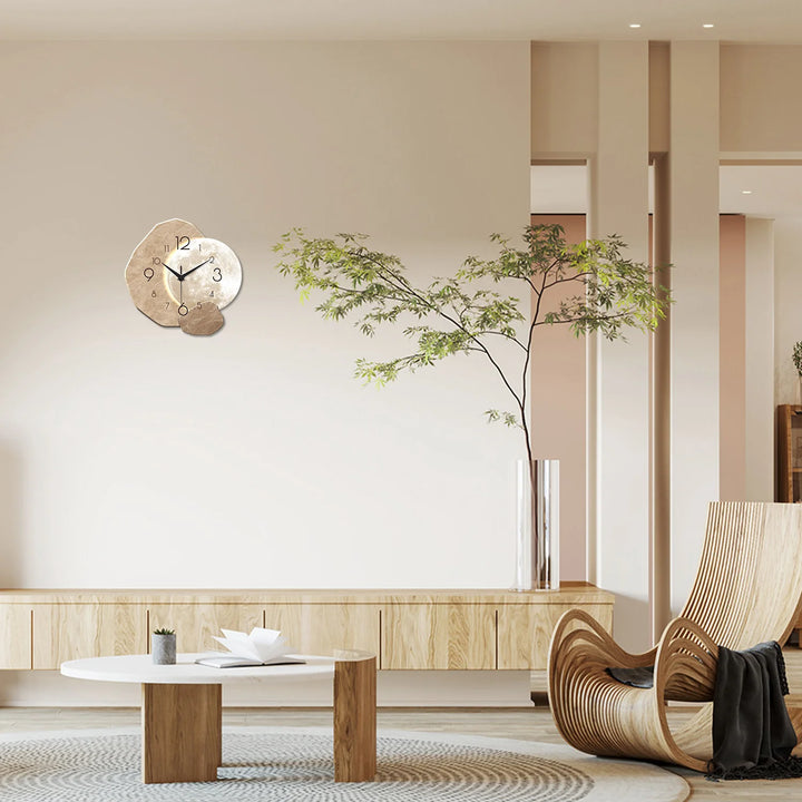 Kyoto | Moon Wall Clock with Minimalist Design