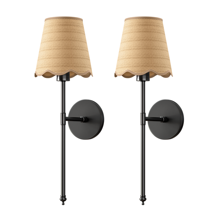 WIRELESS BOHO WALL SCONCES (SET OF 2)