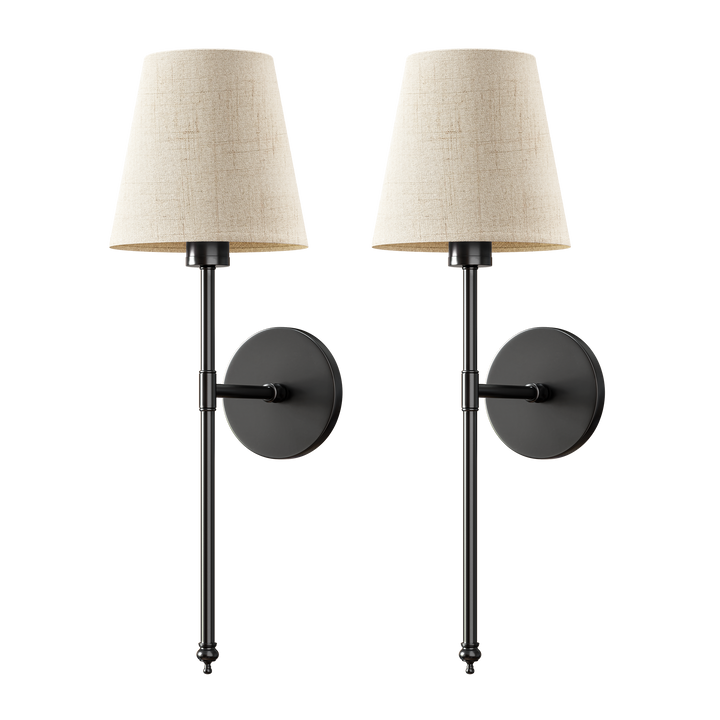 WIRELESS SAND WALL SCONCES (SET OF 2)