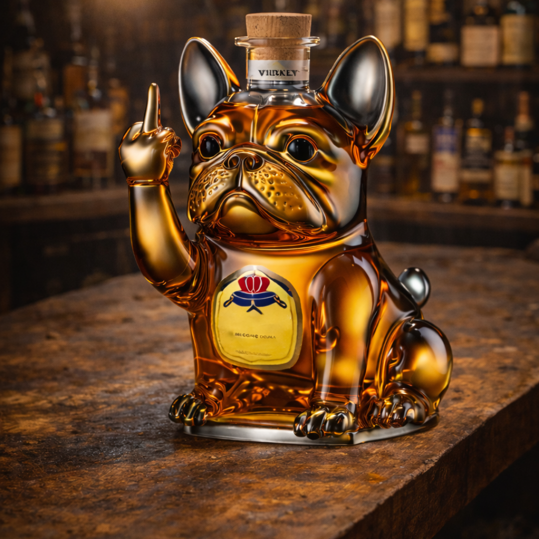Whisky Bottle - Dog Edition