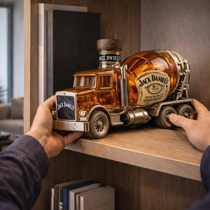 Jack Daniel's Whisky Bottle - Truck Edition